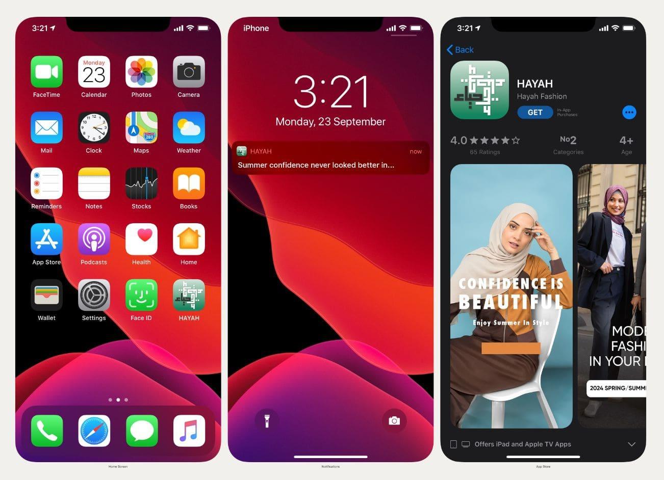 Hayah App Preview